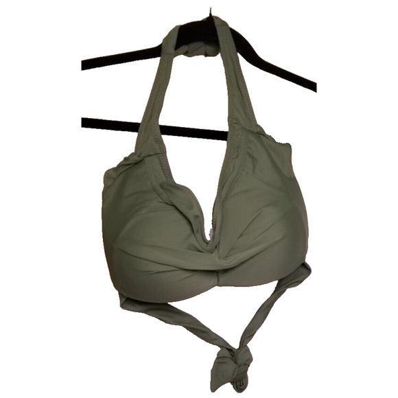 Tempt Me - Women’s Olive Green 2 Piece Bikini Swim Suit Swimwear Bathing SZ Sm - Picture 2 of 11